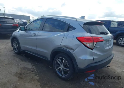 2022 Honda Hr-V Ex z USA, uszkodzony, nr VIN 3CZRU5H53NM725793